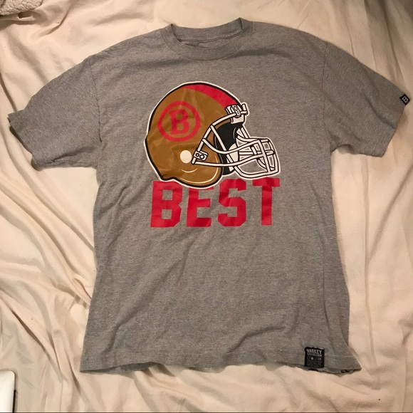 Legion Best Football T Shirt Short Sleeve Gray